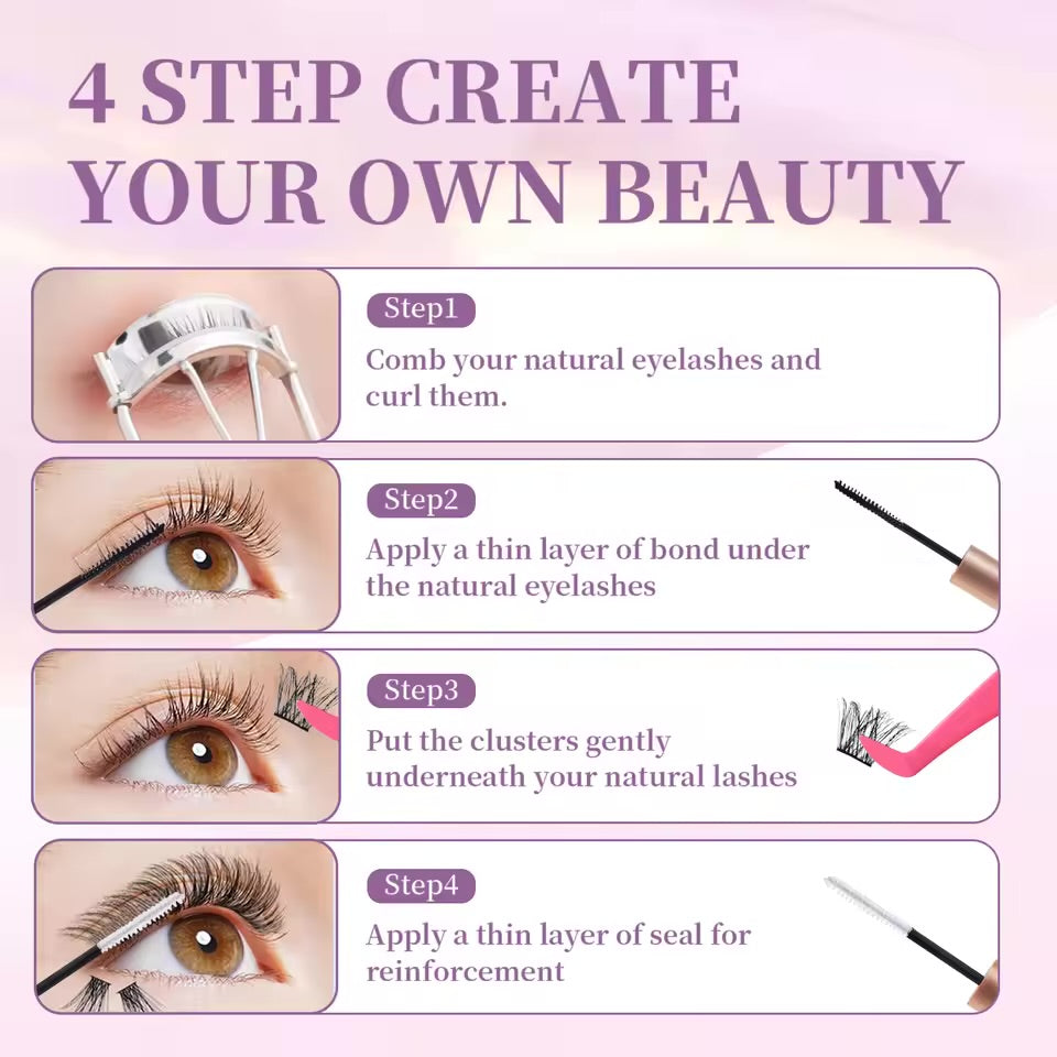 Eyelash extension kit